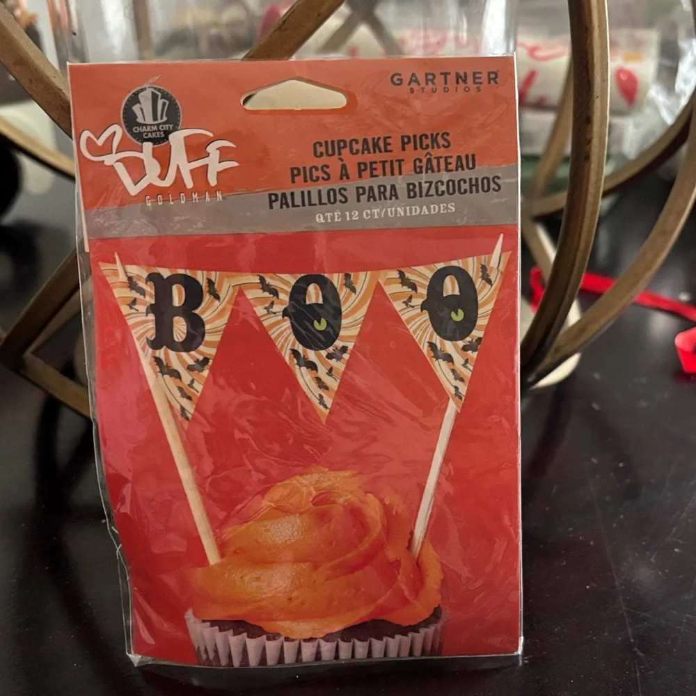 Gartner Studios Halloween 'Boo' Cupcake Picks